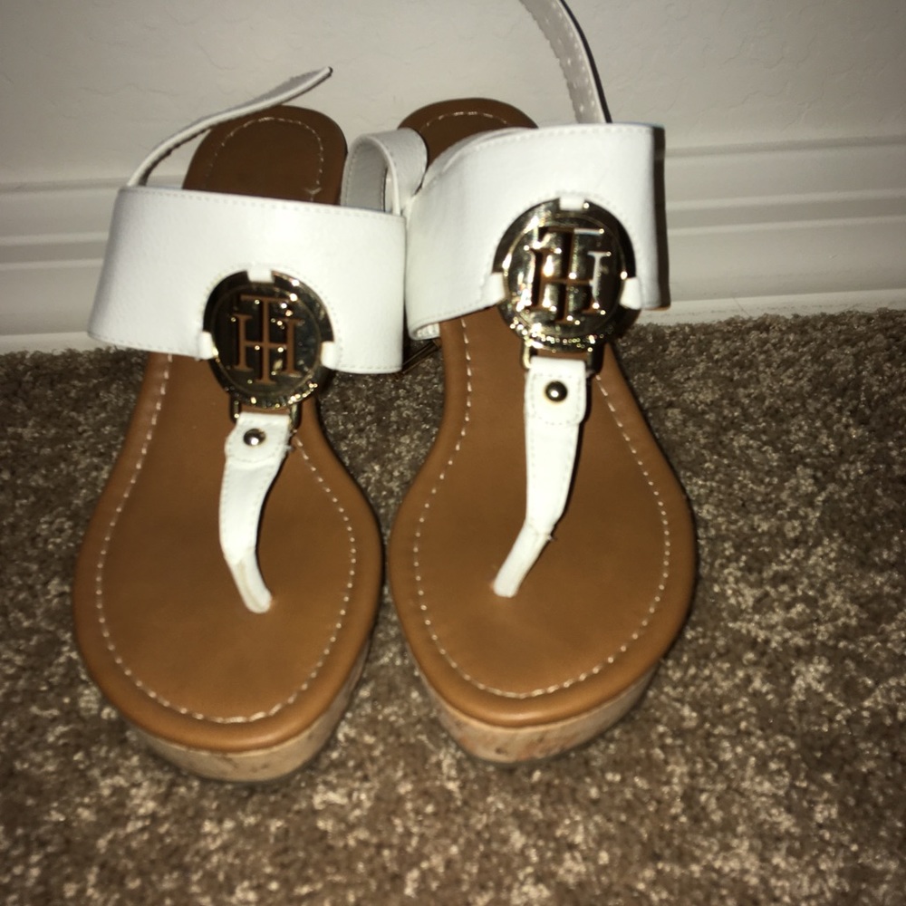 Tommy Hilfiger wedges only worn once!!